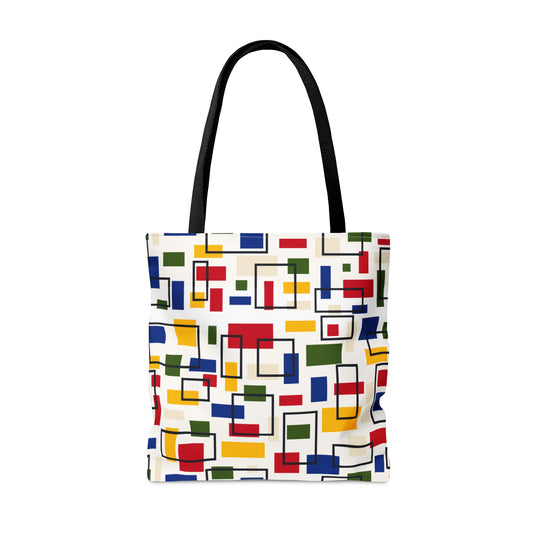 Geometric Dance - Bauhaus Designed Tote Bag