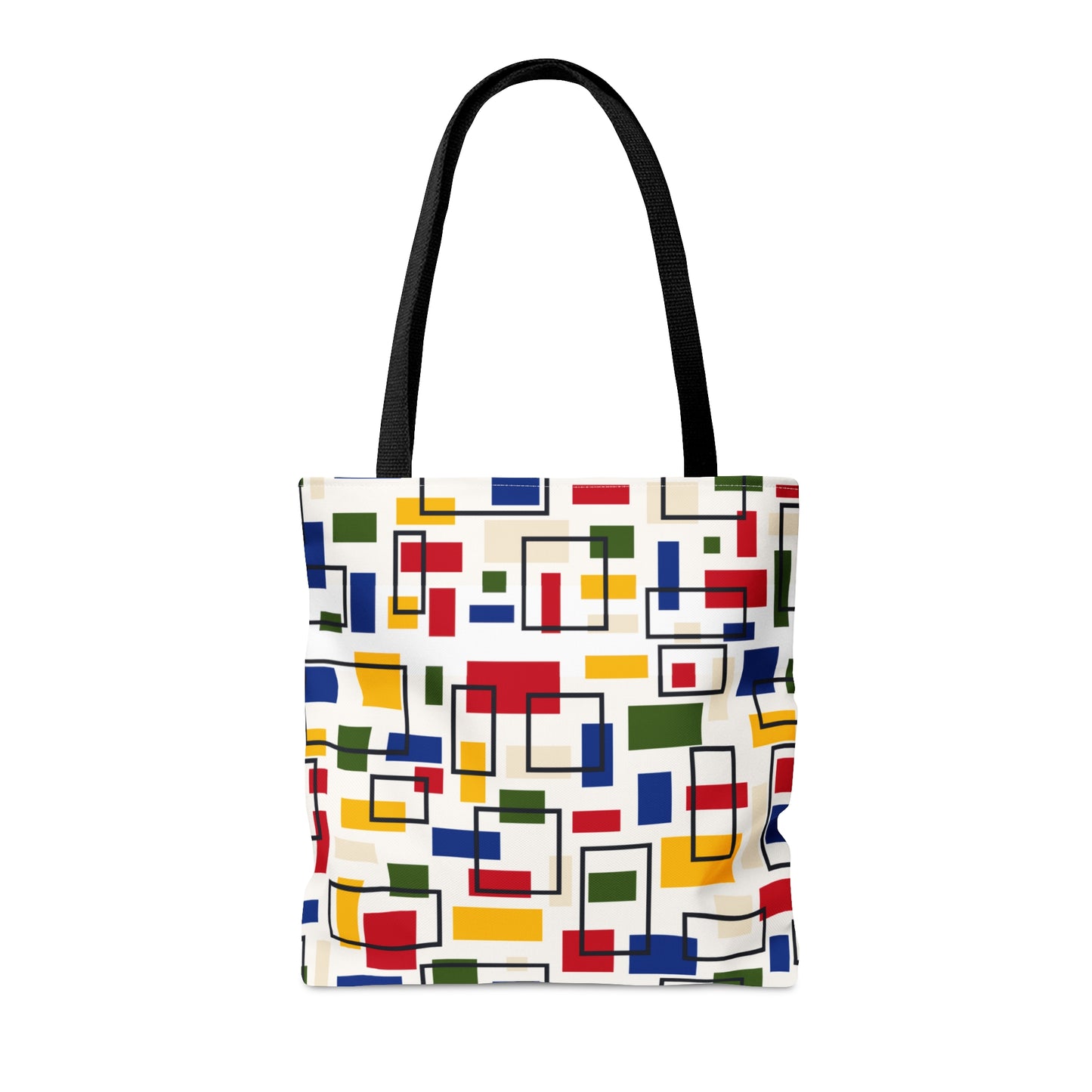 Geometric Dance - Bauhaus Designed Tote Bag