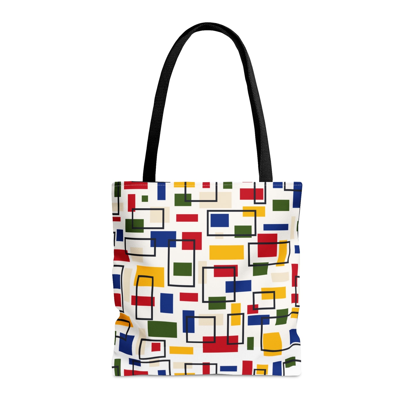 Geometric Dance - Bauhaus Designed Tote Bag