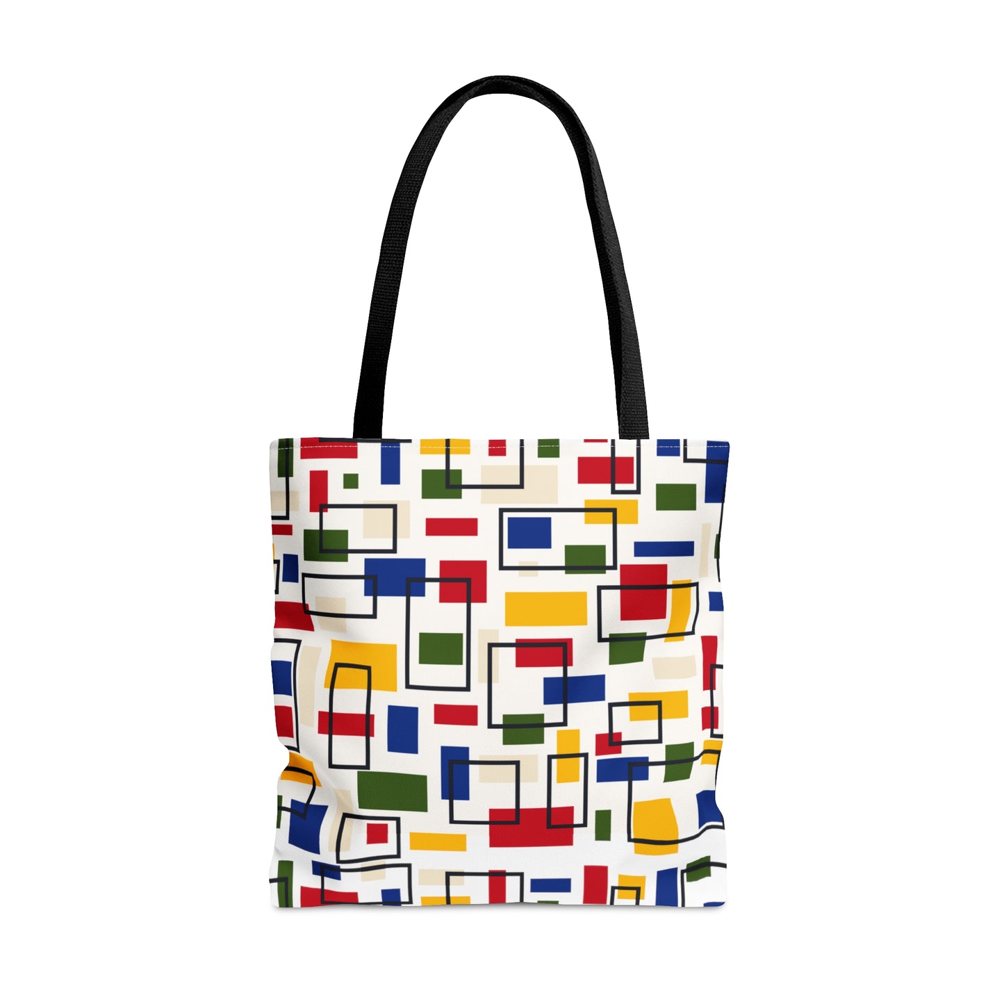 Geometric Dance - Bauhaus Designed Tote Bag