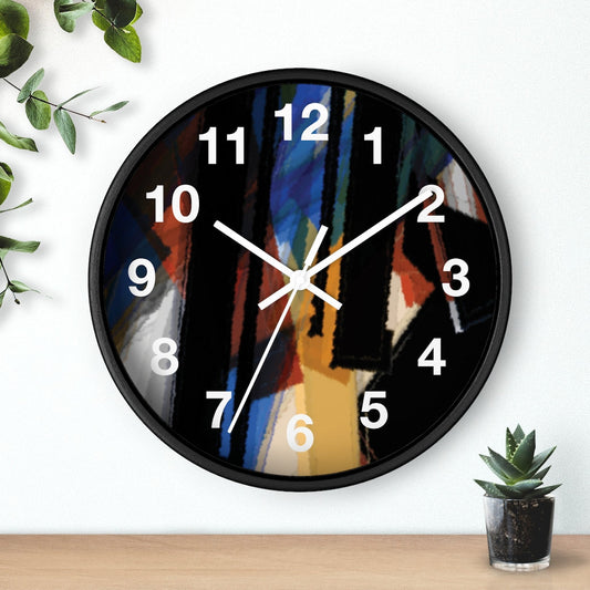 Abstract Wall Clock