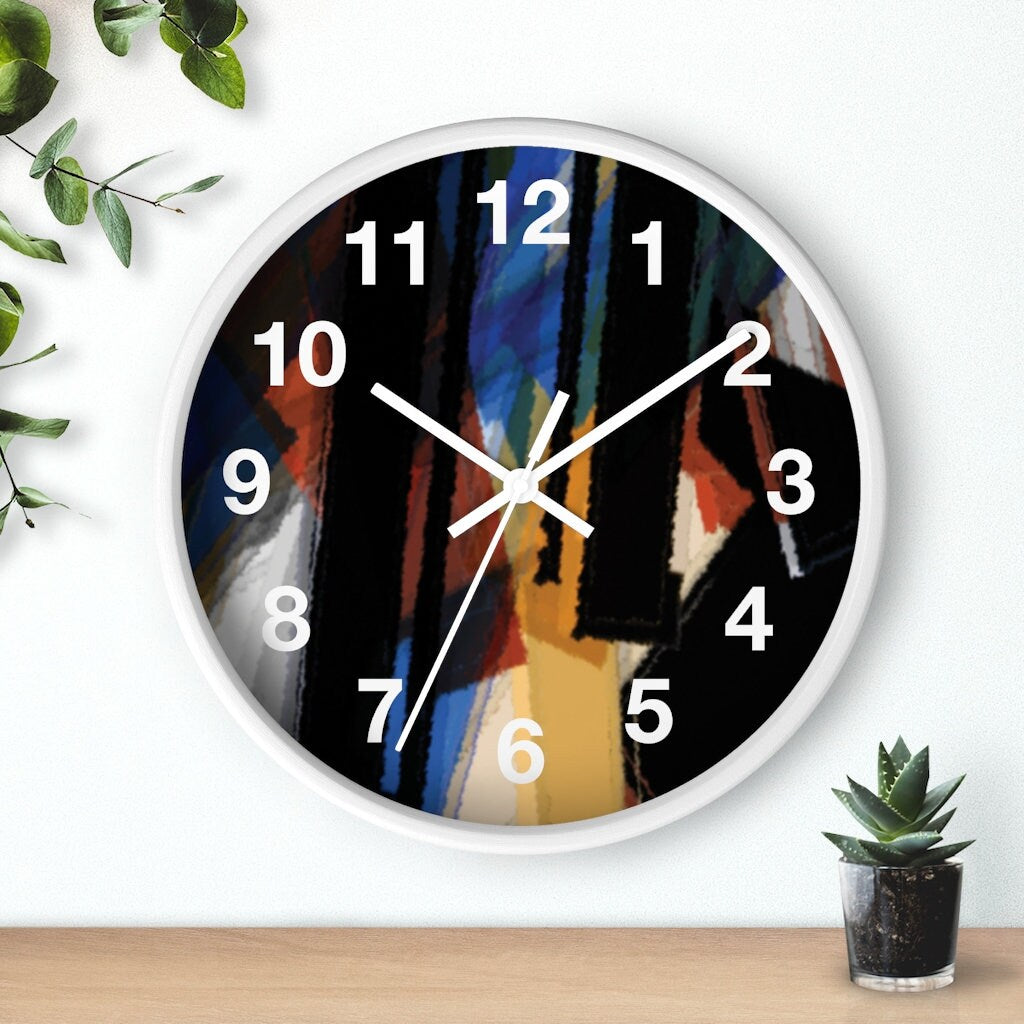 Abstract Wall Clock