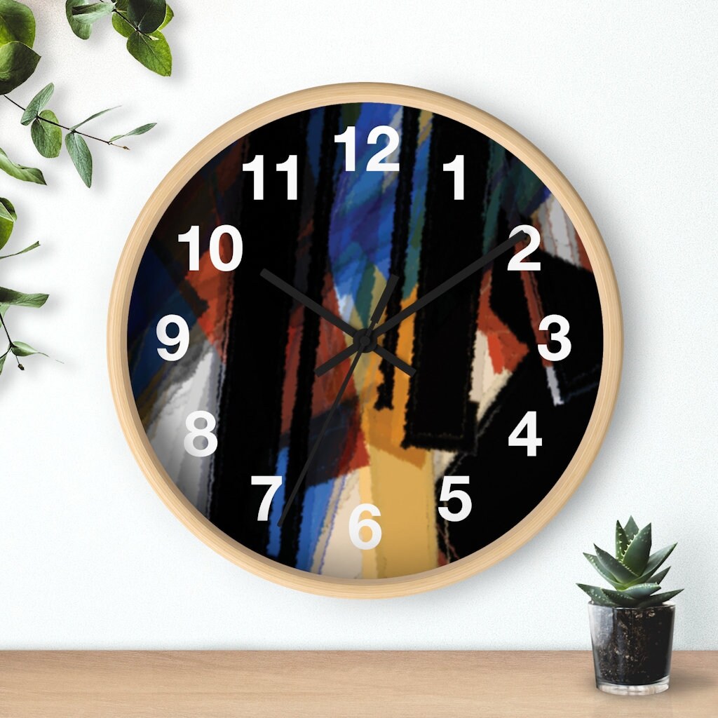 Abstract Wall Clock