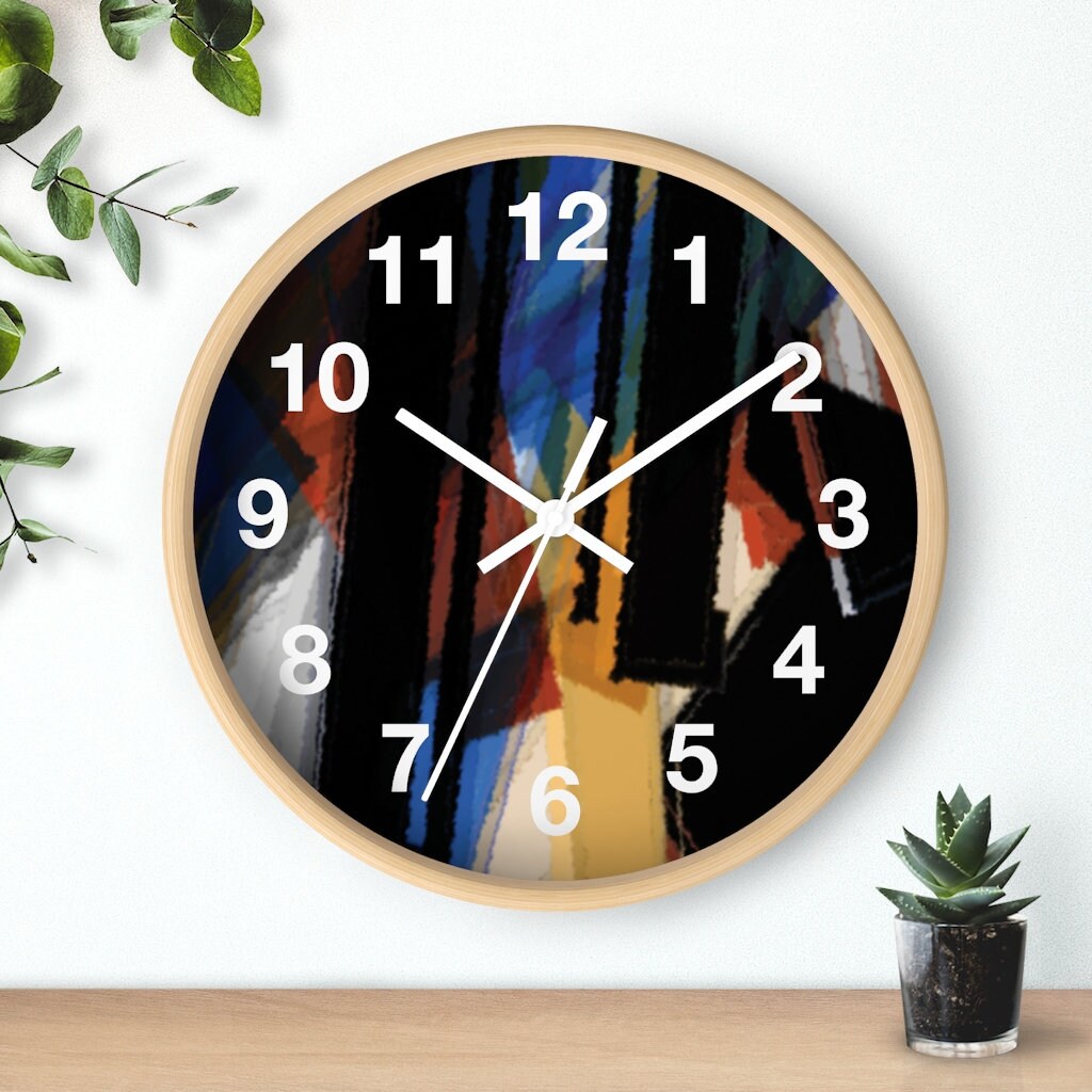 Abstract Wall Clock