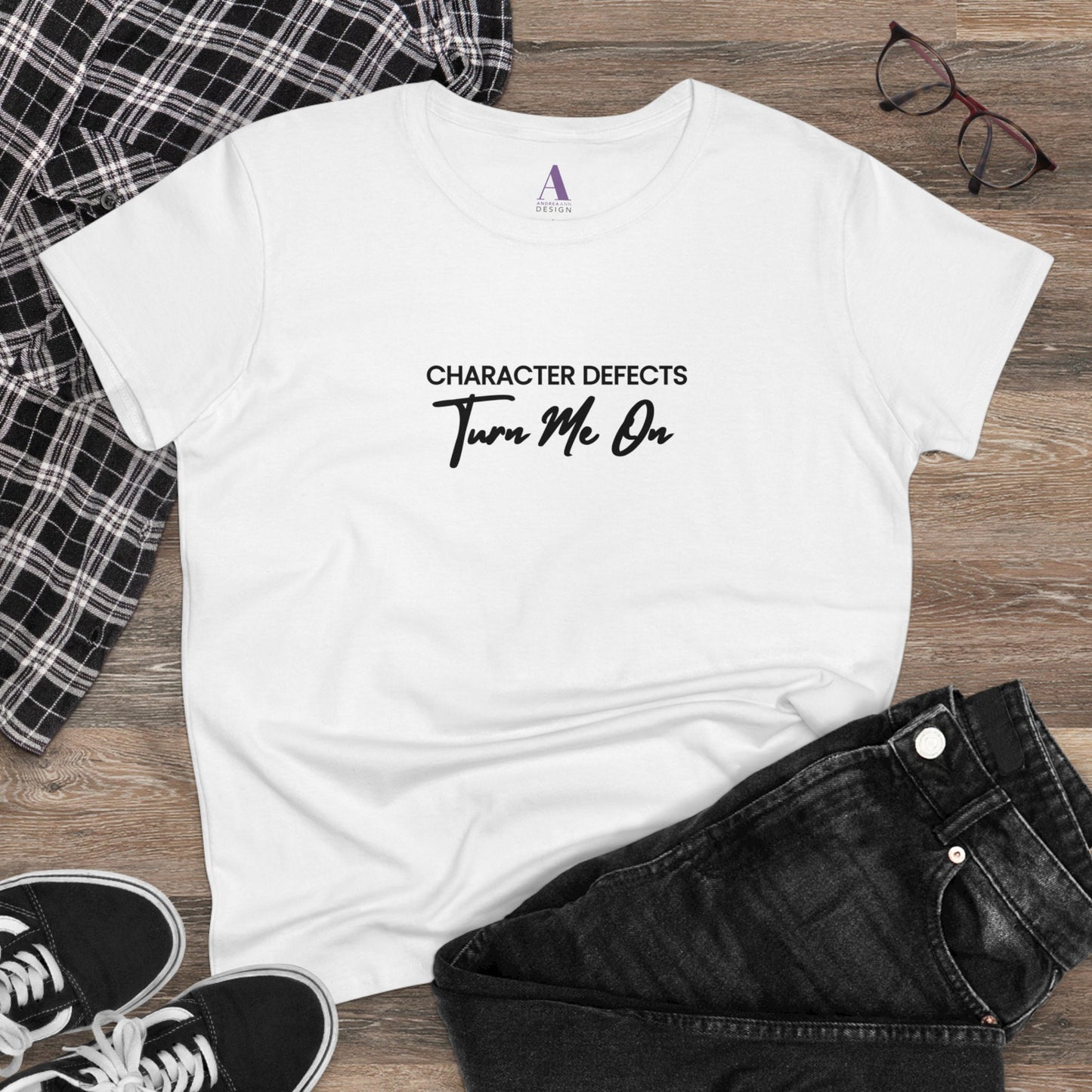 Character Defects Turn Me On: Typographic Tee