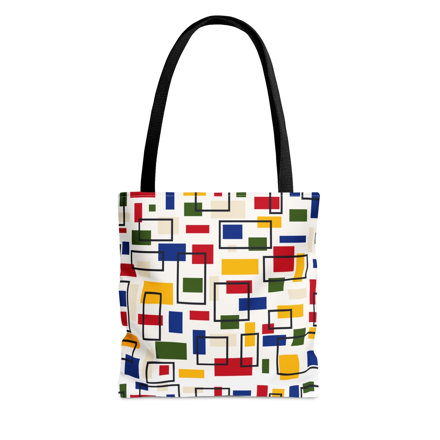 Geometric Dance - Bauhaus Designed Tote Bag